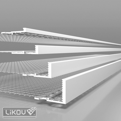 Likov lišta LC-L ukončovacia omietková 2 m (121.1020) 1 ks 10 mm