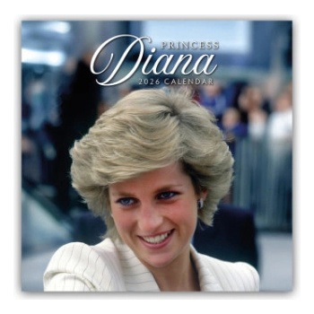 Browntrout Verlags GmbH Prinzessin Diana - Diana 2026 - 16-Monatskalender | Red Robin Publishing Ltd