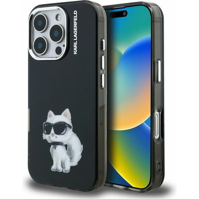 KARL LAGERFELD IML Aquarelle Choupette Заден Кейс за iPhone 16 Pro Черен Karl Lagerfeld | Cheren | ЖЕНИ | UNI