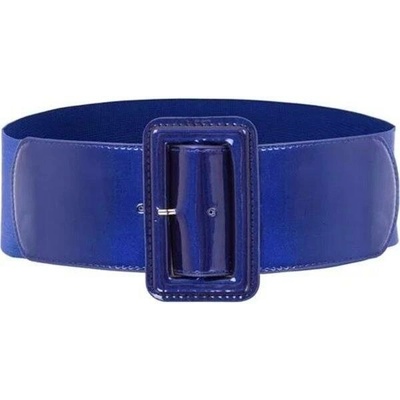 Lifestyle dámský strečový široký lesklý pásek Casila Royal Blue F3214761s11