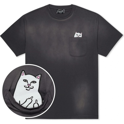 Ripndip LORD NERMAL POCKET TEE CHARCOAL VINTAGE WASH