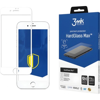 3mk Protection HardGlass Max - защитно стъкло за Apple iPhone 7 - Черен KP20891 (20891)