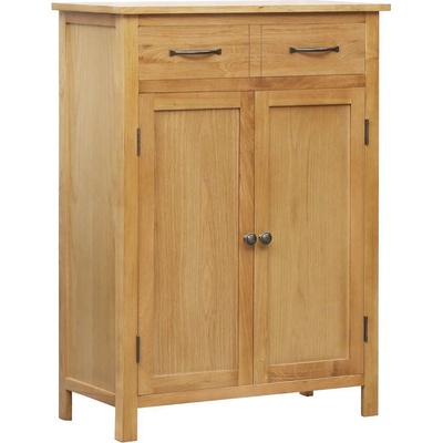 VidaXL 76 x 37 x 105 cm masivní dubové dřevo 247460