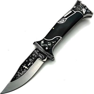 IZMAEL Outdoorový skládací KB3188 Černá 13 cm