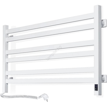 Navin Банен сушилник за кърпи с термостат AVANGARD 300W/230V 50, 6 cm IP44 бял ляв (NV0023)