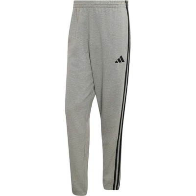 adidas M 3 STRIPES FT TC PANT Šedá černá