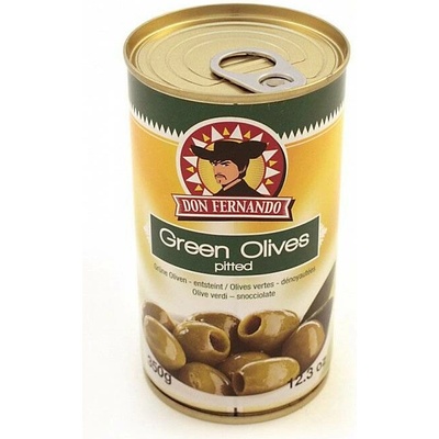 Don Fernando Zelené olivy vypeckované 350 g