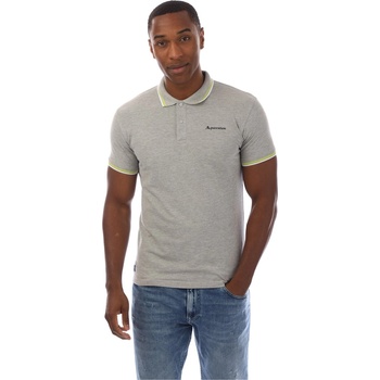 AQUASCUTUM Блуза с яка AQUASCUTUM Logo Polo Shirt - Grey