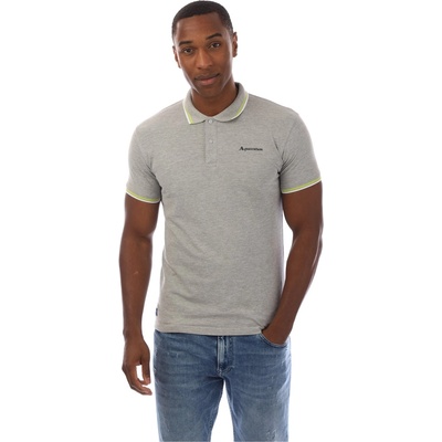 AQUASCUTUM Блуза с яка AQUASCUTUM Logo Polo Shirt - Grey
