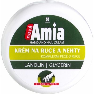 Amia krém na ruky a nechty s lanolínom a glycerínom 250 ml