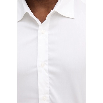 Mos Mosh Риза Mos Mosh MANNY в бяло със стандартна кройка с класическа яка 508140 (508140)