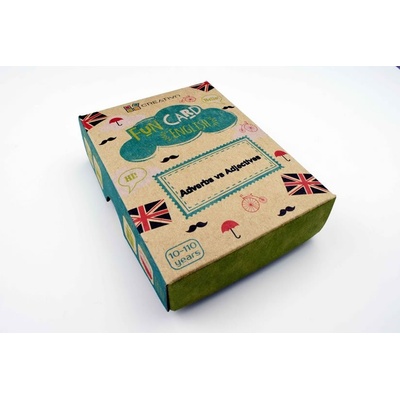 Fun Card English: Adverbs vs Adjectives