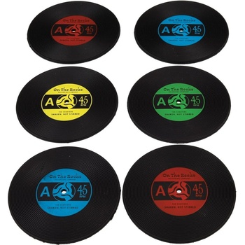 Rex London Комплект от 6 силиконови подложки Record - Rex London (27179)