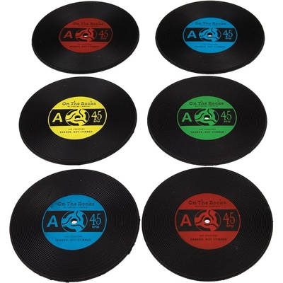 Rex London Комплект от 6 силиконови подложки Record - Rex London (27179)