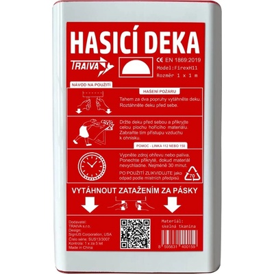 Firex Hasící deka H11 1 x 1 m 10795 – Zboží Mobilmania