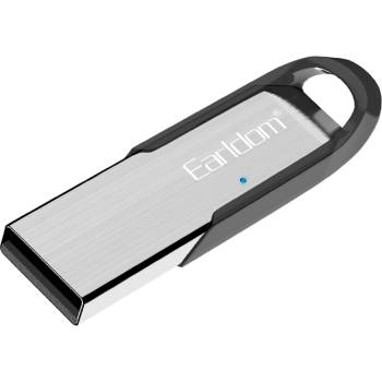 Earldom Bluetooth аудио приемник Earldom ET-M73, USB, Сребрист - 17711 (17711)