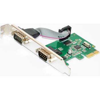 Makki Карта PCI-E 2 x Serial port - MAKKI-PCIE-2XSERIAL-V1 MAKKI-PCIE-2XSERIAL-V1 (MAKKI-PCIE-2XSERIAL-V1)