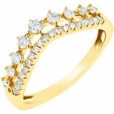 Eppi Diamantový dvojitý prsten Hebe R42963