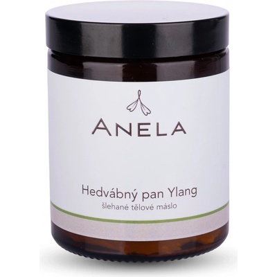 Anela Hedvábný pan Ylang šlehané tělové máslo 180 ml – Zboží Mobilmania