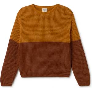 TWOTHIRDS Дамски пуловер TWOTHIRDS Women's Teresa Bicolour Jumper - Terracotta (117-3890-0113)