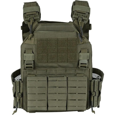 101INC Vesta QR lasercut zelená