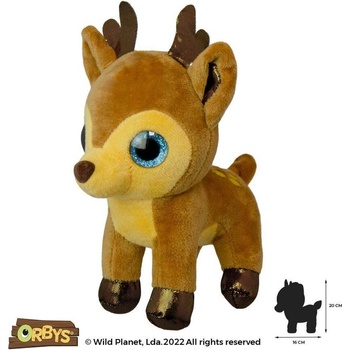 Wild Planet Плюшена играчка, Сърничка 19см Wild Planet (K8158)