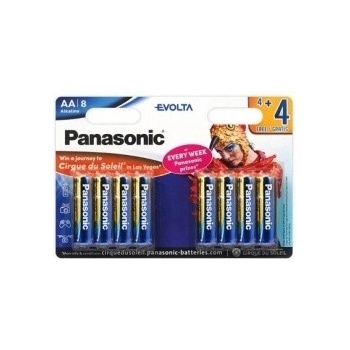 PANASONIC EVOLTA Platinum LR6EGE/8BW 4+4F AA 8ks