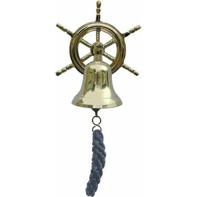 SEA-CLUB Závesný zvon s kormidlom 7,5 cm S-1511