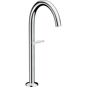 Hansgrohe One - Смесител за мивка с Push-Open изпразнител, EcoSmart, CoolStart, хром 48030000 (48030000)