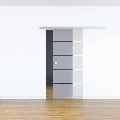 Pertura posuvné sklo 4 pruhy 8 mm 90 x 205 cm