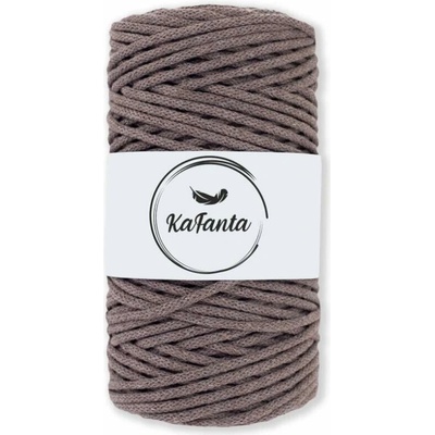 Bavlnená šnúra KaFanta 3 mm - mokka