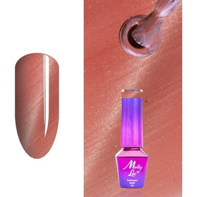 Molly Lac Gél lak hybrid Cat eye cream SEDUCTIONA 175 5 ml