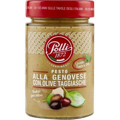 Polli pesto alla genovese bazalkové pesto s olivami taggiasche 190g