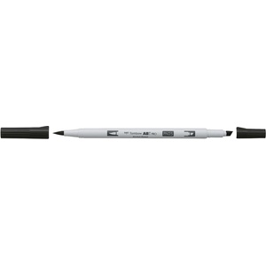 Tombow Томбоу Маркер алкохол ABT PRO Dual Brush N25 лампа черно (ABTP-N25)