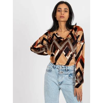 Blouse DHJ BZ 6550 4.40 camel hnedá