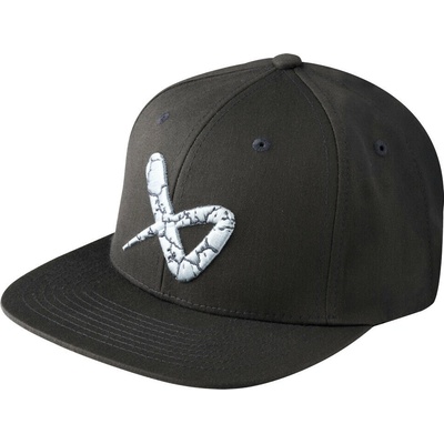 Bauer Crackle Snapback Dark sivá
