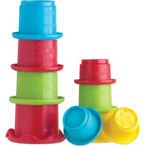 Playgro Забавни чаши за игра Playgro, 9м+ (Play Time)