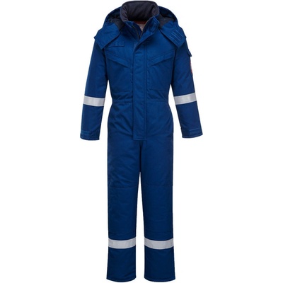 Portwest Kombinéza FR Anti-Static Winter FR53 zateplená Modrá královská