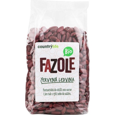 Country Life Fazuľa červená ľadvina Bio 0,5 kg