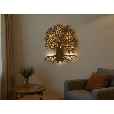 Li-Go "Dub" světelný strom 230V 45x55cm provedení povrchu: bříza