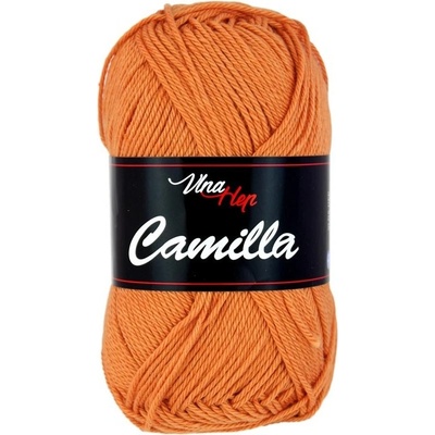 Vlna-hep Příze Camilla 8199 světle rezavá
