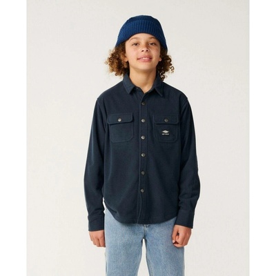 Rip Curl Sessions Polar Fleece Shirt-Boy Dark Navy