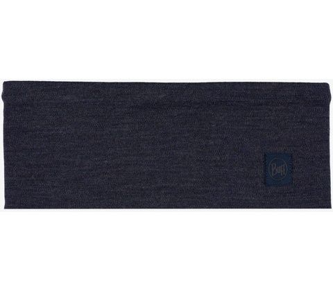 Buff Merino Wide solid night blue