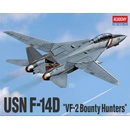 Academy Grumman F-14D Tomcat VF-2 Bounty Hunters 1:72