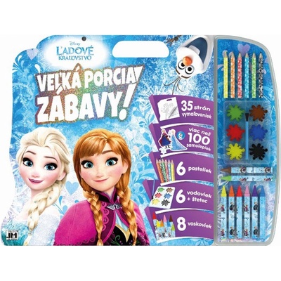 Mega vymaľovanková súprava Ľadové kráľovstvo