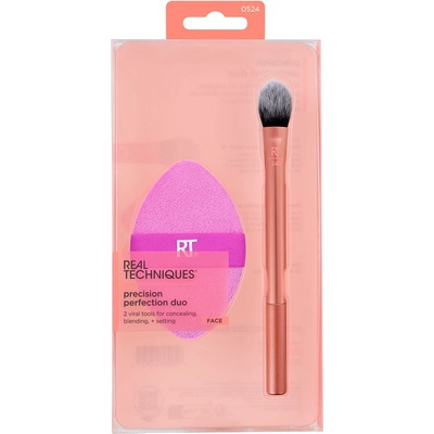 Real Techniques КОМПЛЕКТ REAL TECHNIQUES Precision Perfection Duo Четки за грим дамски