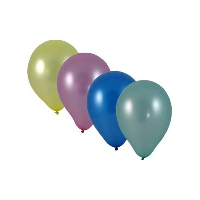 Wimex Nafukovací balónek metalíza barevný mix Ø25cm `M`