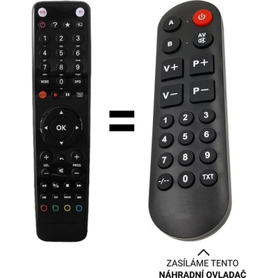 Dálkový ovladač Senior Philips RC242