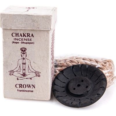 Tibetské vonné provázky Chakra Incense Crown
