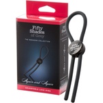 Fifty Shades of Grey - пенис ринг Again and Again - силикон - сив